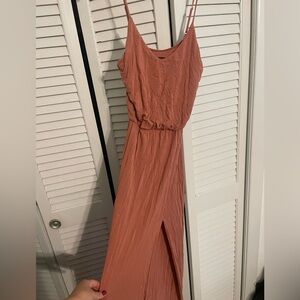 Lulus maxi dress with slit